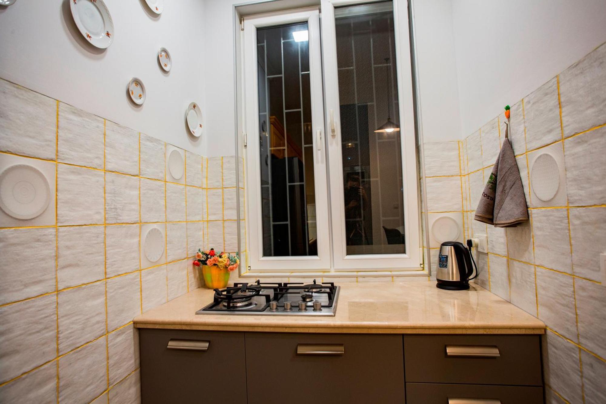 Yellow Apartment In Avlabari 트빌리시 외부 사진